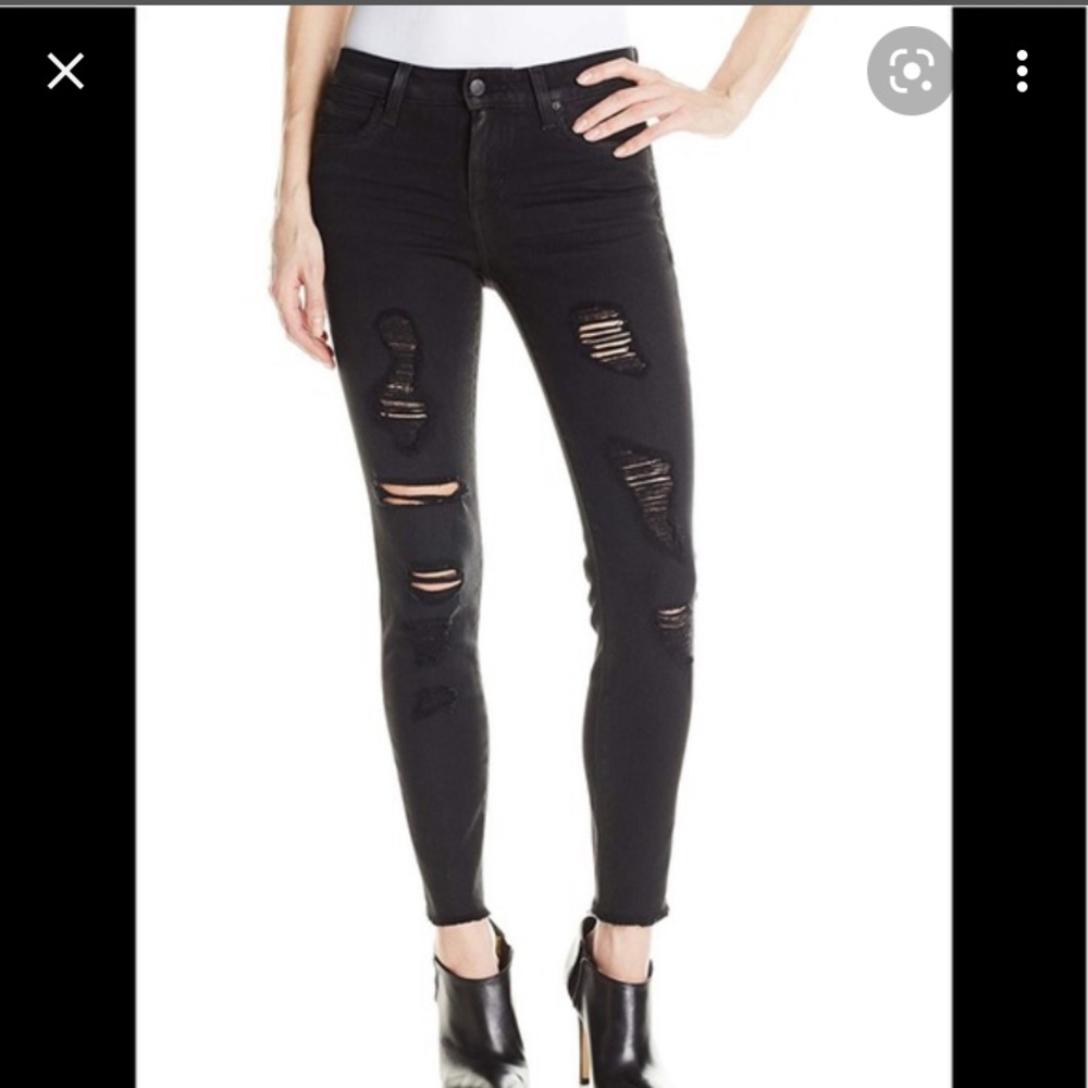 Joe’s Jeans Finn Braelyn ankle Fit black